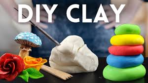 make clay at home diy air dry clay