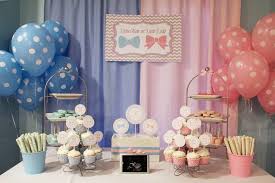 Organizing a gender reveal party? Little Man Or Little Lady Gender Reveal Party Baby Shower Ideas 4u