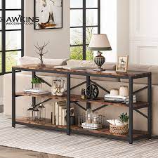 Long Console Table Rustic Sofa Table