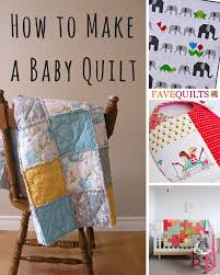 How To Make A Baby Quilt 10 Free Baby Quilt Patterns Diy