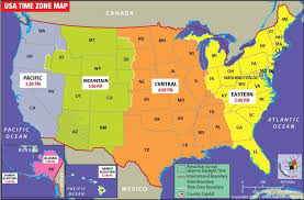 Usa Time Zone Map In 2019 Time Zone Map United States Map
