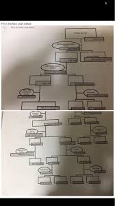 Fill In The Flow Chart Below Fa In The Flow Chart
