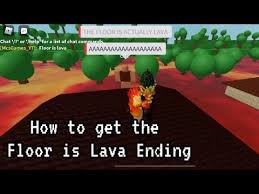 floor is lava ending in roblox npcs are