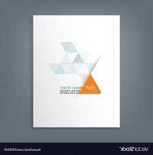 Annual Report Book Cover Design Vector Arenawp