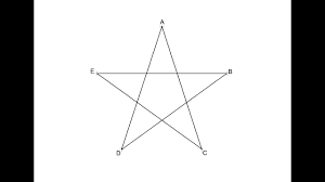 How To Draw A Five Pointed Star