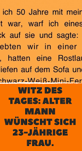 Witze alte männer