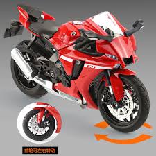 yamaha yzf r1 alloy model motorbike