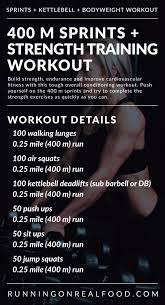 treadmill sprints and strength training