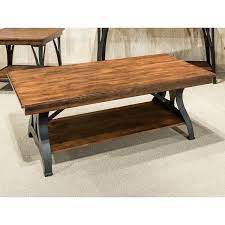 This natural stone rectangle coffee table is very good conserved and very rare with it's beautiful agate stone and copper inlay. The District Copper Finish Rectangular Coffee Table Overstock 30336133
