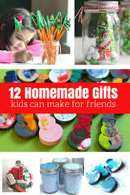 12 homemade gifts kids can help make