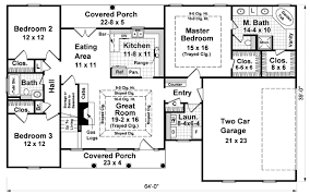 House Plan 59084 Traditional Style