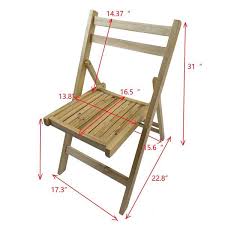 foldable wood outdoor dining chair