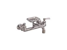 Wall Mount Kitchen Faucet With Soap Dish
