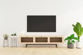 Minimalist Living Room With Tv Cabinet