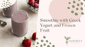 greek yogurt and frozen fruit recipe