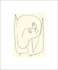 Paul Klee Engel voller Hoffnung Poster Kunstdruck Bild im Alu Rahmen 60x50  cm | eBay