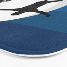 the perfect ollie trick bath mat by