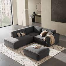 black sofas black couches living room