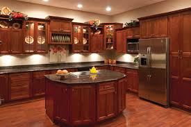 latest shaker cherry kitchen cabinets bargain outlet home ideas 900x599