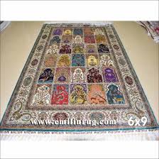 china persian four seasons silk rugs