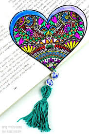 They can be colored before given.or after, as a special activity for the recipient. Printable Valentine S Bookmark Designs Red Ted Art Make Crafting With Kids Easy Fun