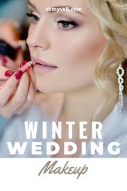 winter wedding makeup tips