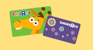 toys r us and es r us gift cards