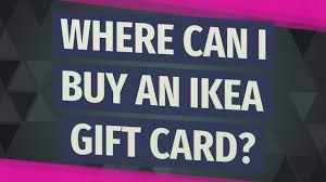 Buy a gift card, send instantly, print at home, or deliver by mail. Where Can I Buy An Ikea Gift Card Youtube