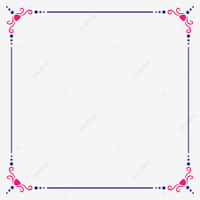 border design for project vector easy