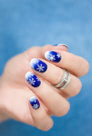 14 sensational snowflake nail designs