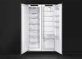 Standard dimensions of a fridge in inches and capacity in cubic feet. Refrigerators
