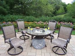 Ice Bucket And 4 Swivel Chairs