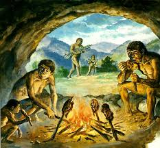 Resultado de imagen de IMÁGENES  de la vida en la prehistoria