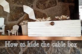 Hide The Cable Box Country Design Style