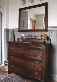A Dresser Into A Bathroom Vanity
