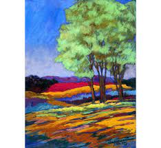 Landscape Painting Pastel Painting