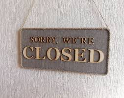 Open Closed Sign Double Sided Sign Reclaimed Wood Open