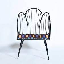 Royal Orchid Sofa Metal Chair