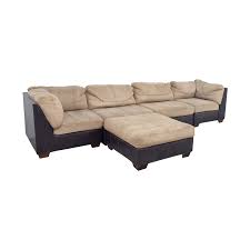 Ashley furniture sectional couch (self.homeimprovement). 90 Off Ashley Furniture Ashley Furniture Brown Leather And Beige Sectional Sofas