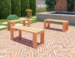 Diy Patio Simple Bench Plans Outdoor