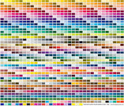 Colorful Fabrics Digitally Printed By Spoonflower Pantone