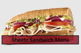 sheetz sandwich menu updated