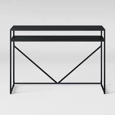 4.5 out of 5 stars, based on 11 reviews 11 ratings current price $137.14 $ 137. Glasgow Metal Writing Desk With Storage Black Project 62 Metal Writing Desk Black Desk Modern Computer Desk