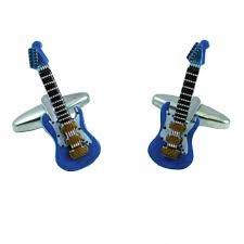 3d blue electric guitar novelty