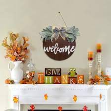 Welcome Sign For Front Door Wooden Sign