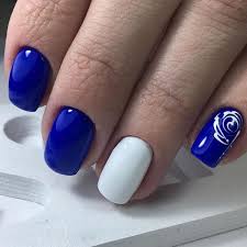 Here are 22 different designs you can try that will catch anyone's attention in the office! 65 Blue Nail Art Ideas Nenuno Creative