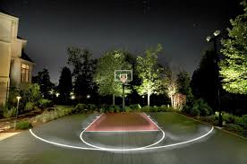 Choose the size and location of your court. Be A Good Sport Build A Backyard Basketball Court