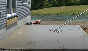 how to make a stamped concrete patio