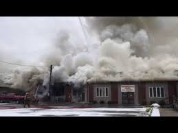 columbus firefighters battling blaze at
