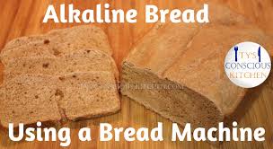 make alkaline electric spelt bread in a